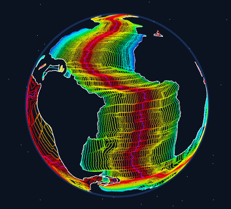 Thumbnail for Wireframe seafloor age viewer